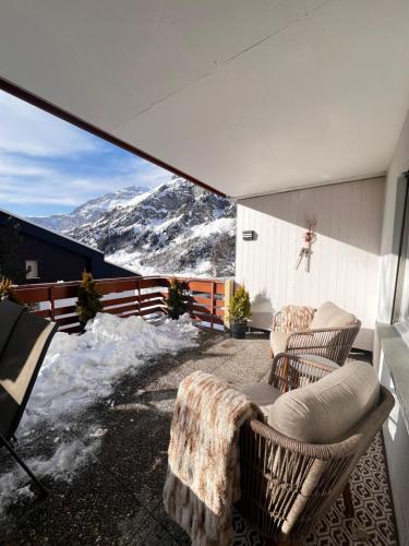 CLABINA - Studio lumineux et calme in Leukerbad, Schweiz