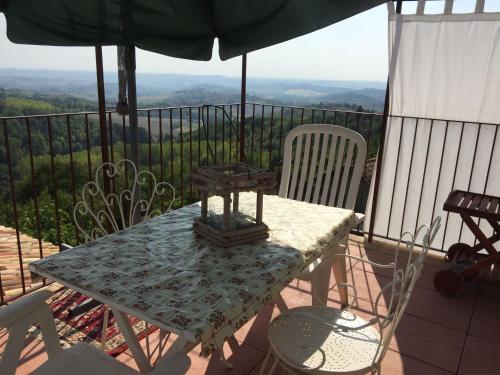 Balkons/terase, B&B Monferrato La Casa Sui Tetti in Villadeati