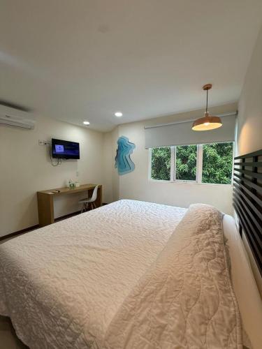 1 double bed