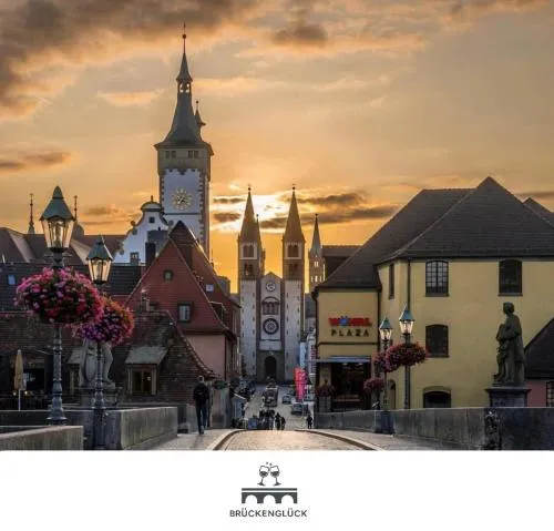 BRÜCKENGLÜCK Alte Mainbrücke - GRATIS KAFFEE - NETFLIX - BALKON in Würzburg, Deutschland
