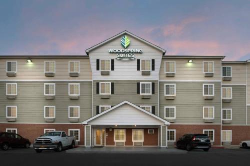 A szálláshely kívülről, WoodSpring Suites San Antonio North Live Oak I-35 in San Antonio (Texas)