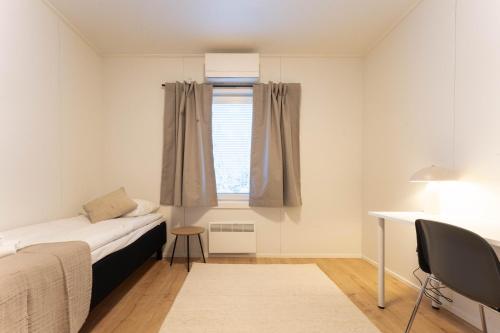 Bett, Forenom Hostel Ylläs (Forenom Hostel Yllas) in Akaslompolo