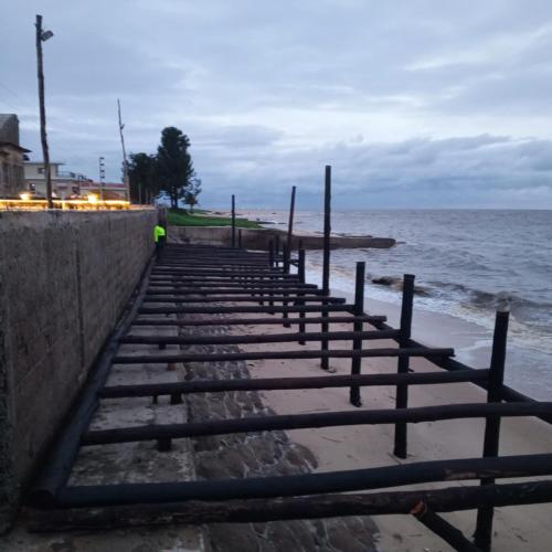 monte Village beach camping in Beira