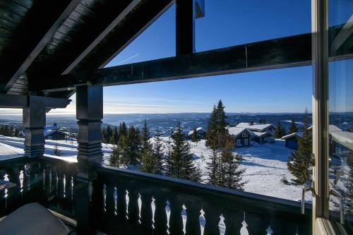 Uitzicht, Exclusive family cabin in Hafjell ski-in-ski-out in Oyer