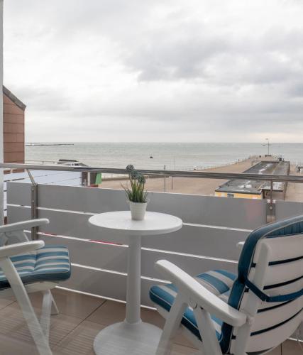 Balkons/terase, Hanseat in Helgolande