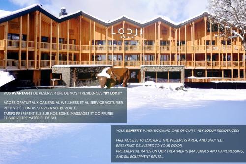 Duplex Encombres by Lodji in Saint-Martin-de-Belleville