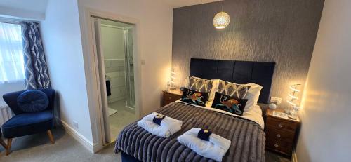 1 double bed