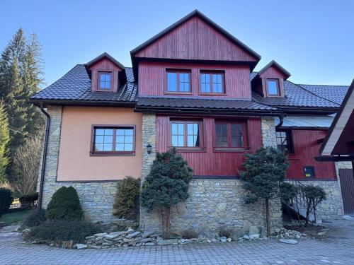 Zázrivský Dvor - Chata Magura, Wellness, Self Check-In, 6 bedrooms, 4 bathrooms (Zazrivsky Dvor - Chata Magura, Wellness, Self Check-In, 6 bedrooms, 4 bathrooms) in Zazriva