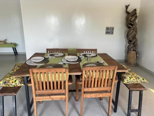 Iekārtas, Baobab Beach Villa 2 in Abéné