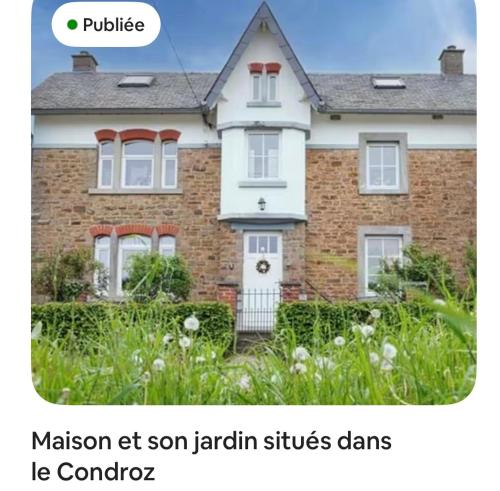 Maison et son jardin situés dans le Condroz (Maison et son jardin situes dans le Condroz) in Marchin