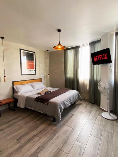 Comfortable Studio Apartment Casa Icacos Apt 7 - Santa Catarina Yecahuitzotl