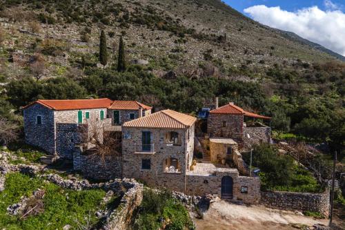 Stone house koumani gîte à louer Thalámai