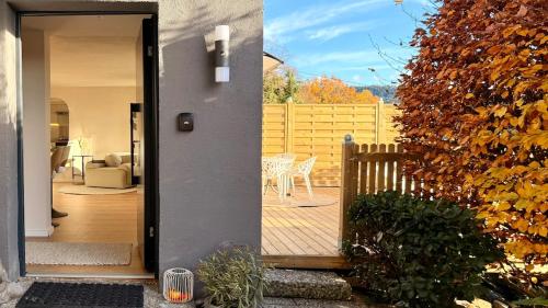 vhod, Panoramablick-Apartment mit Terrasse bei Bregenz in Wolfurt