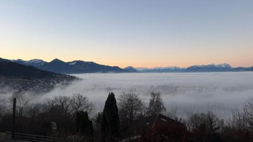razgled, Panoramablick-Apartment mit Terrasse bei Bregenz in Wolfurt