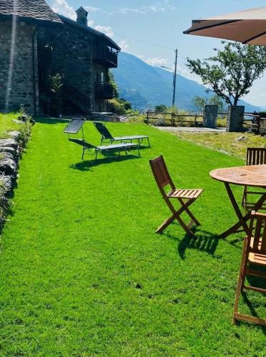 La casa di Tes in Donnas