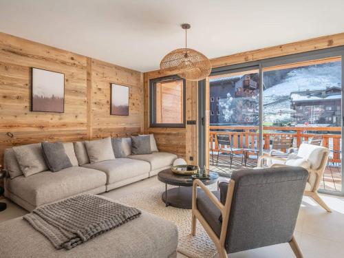 Appartement moderne, 5 chambres, au pied des pistes de Morzine, parking inclus - FR-1-754-109