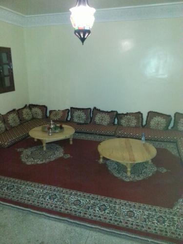 Shared lounge/TV area, Hotel Canarias Sahara near Tan Tan Airport