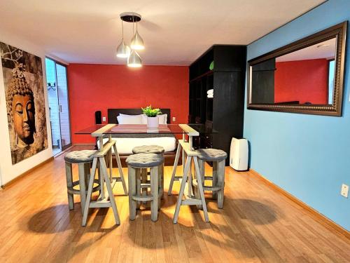 Stylish WFH Studio in Heart of Roma NorteLongStay