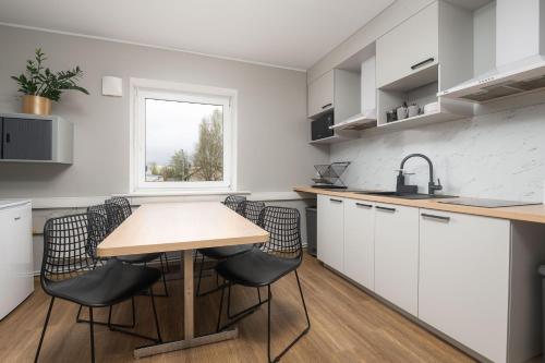 Kitchen, Reldor Motell in Parnu
