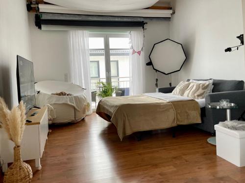 Studio-Apartment - Ihr Zuhause auf Zeit in einem Fotostudio! in Centro da cidade