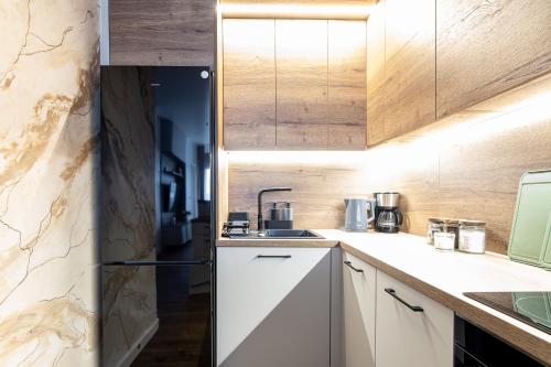 кухня, Nadbrzeżna Apartment Ożarów Mazowiecki AC by Mia (Nadbrzezna Apartment Ozarow Mazowiecki AC by Mia) in Олтажев