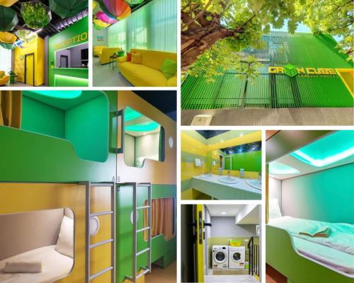 外部景觀, Green Cube Capsule Hostel in 索非亞