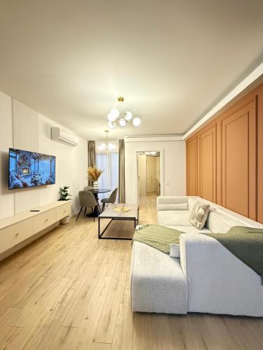 Prestige Luxury Apartments 1&2Bdm Suceava Center by Glam - Parking Option – khách sạn tại Marasesti