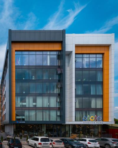 Viesnīcas āriene, ololoYurt ethno-hostel & coworking in Bishkek
