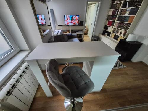 貝爾格勒 River Walk 2 2星级 单人房 餐厅