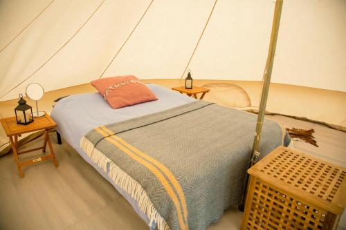 Fred's Yurts at Hay Festival gîte à louer Llanigon
