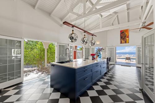 Mutfak, Sunset House in Sint Willibrordus