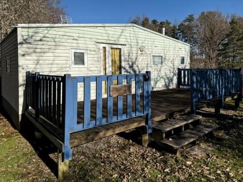 Balcony/terrace, Mobil-home Le Cerisier, 4 pers in Lapleau