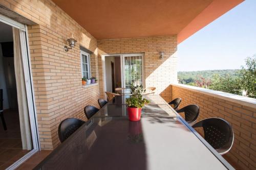 Erkély/terasz, Catalunya Casas Tranquil Costa Brava Retreat with private suite! in Sils