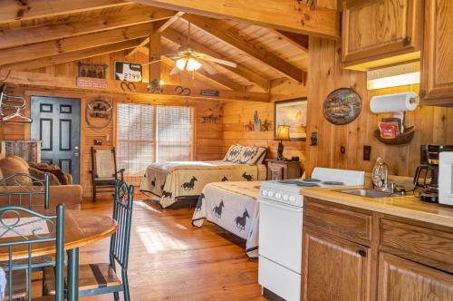 Kitchen, Mountain View Cabins in Tellico Plains