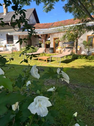 Dārzs, Ferienhaus am Land in Maria Bild