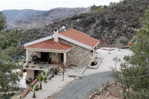 Viesnīcas āriene, House on a Hill with Stunning Views near Troodos in Koilani