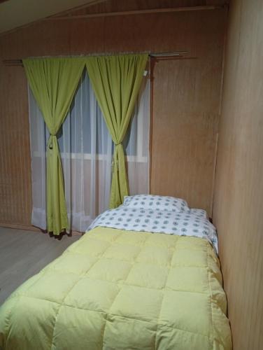 Cabaña amplio espacio verde