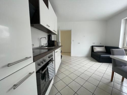 廚房, Miracle 6 Betts Apart mit Parkplatz in 阿爾托明斯特