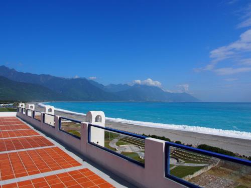 Balcony/terrace, Hotel Bayview near Hualien Airport