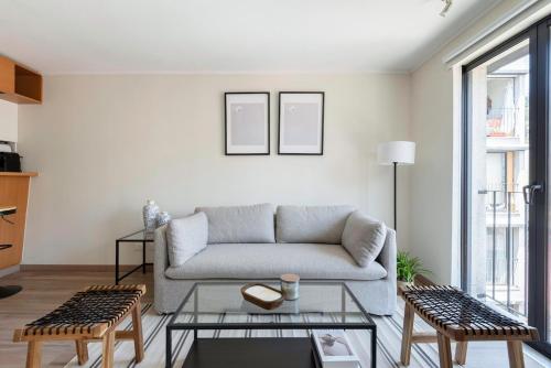 Moderno Departamento en Lastarria 24 hr Self check in