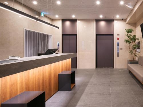 Lobby, VESSEL HOTEL HIROSHIMA PEACE BLVD in Hiroshoma Station