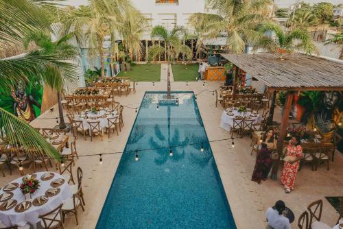 Banquet hall, Hotel Coco Beach by Croma in La Boquilla