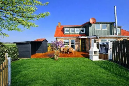 Ferienhaus Huus an`t Diek, Maisonette Wohnung in Deichnähe, Nähe Norddeich in Norden, Deutschland