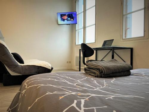 Appartement double dans le centre de Limoges in リモージュ