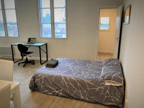 Appartement double dans le centre de Limoges in リモージュ