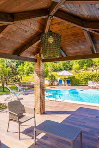 Viesnīcas āriene, Exclusive Villa With Pool Near Caserta in Alvignano