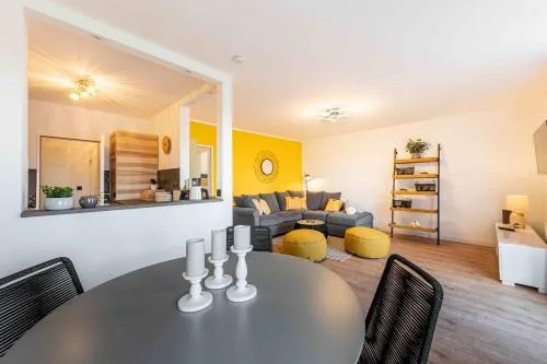 Apartment Elbkiez - Wohnen zwischen Elbe & Altstadt, stilvoll mit Balkon! in Dresden, Deutschland
