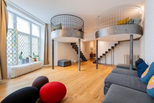 Spacious Apartment in Kreuzberg, Берлин