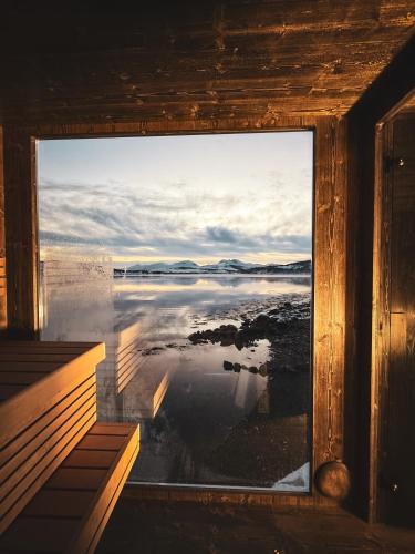 bastu, Steam Pier Adventure Hotel in Kvaloysletta