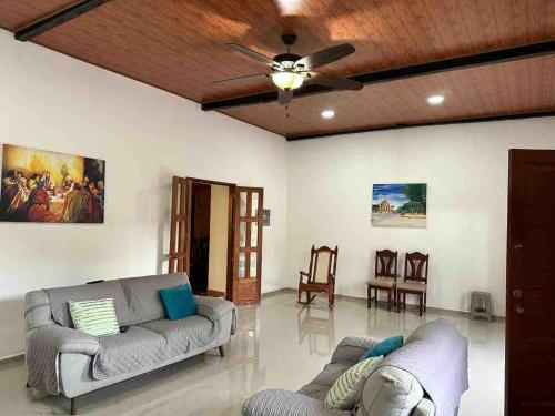 Modern colonial house